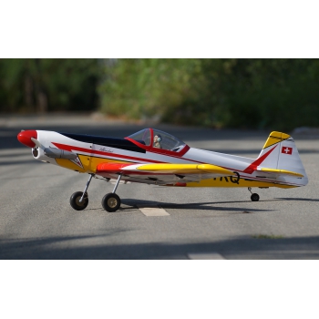 Flugzeug Zlin 526 Acrobat .50 EP-GP (Weiße Version) - VQ-Models